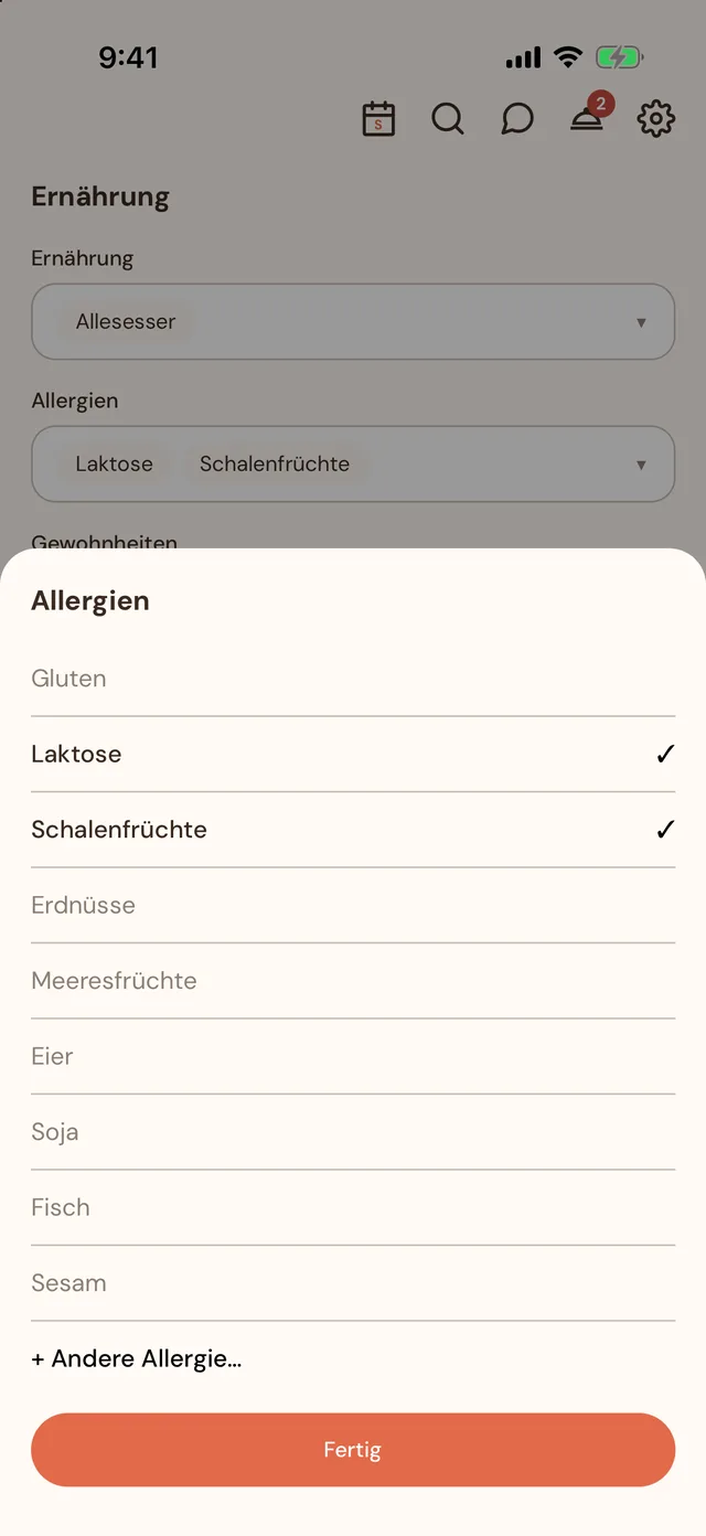 Ernährung und Allergien