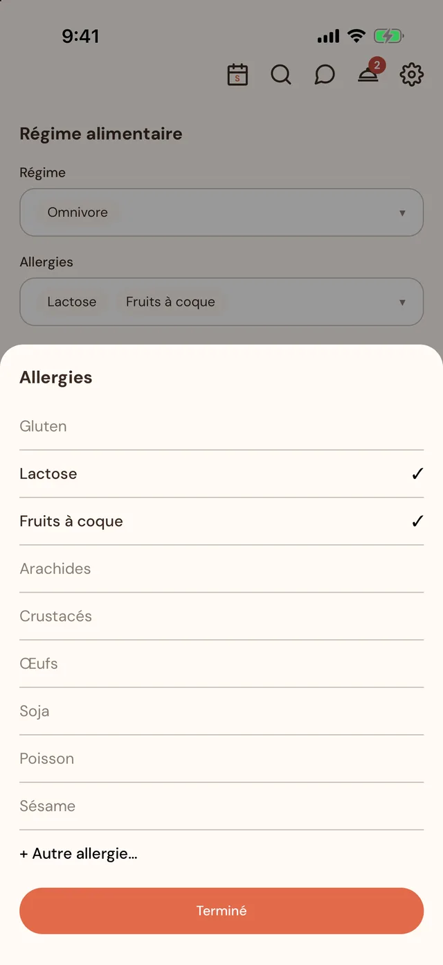 Dietas e alergias